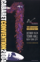 Program Cover for NY Cabaret Convention