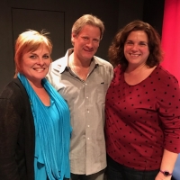Rebecca with Mike Stern and Patricia Sullivan at Grundman Mastering