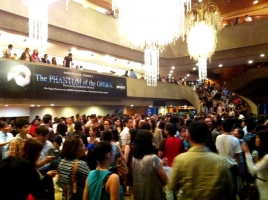 The lobby in Manilla for PHANTOM