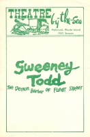 Program for Theatre By The Sea - Sweeney Todd