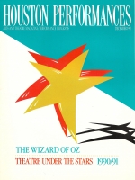 Program for Theatre Under the Stars - Wizard of Oz