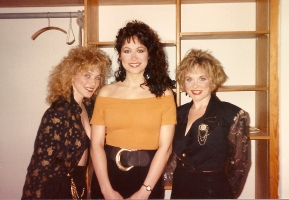Rebecca Spencer with Linda Eder and Nita Moore