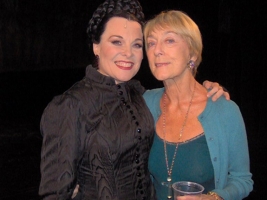 Rebecca Spencer as Madame Giry, with Gillian Lynne